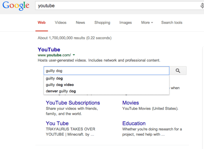 Your guide to understanding googles sitelinks search box