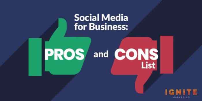 Social media 101 pros and cons for small businesses
