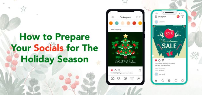 Using social media to market during the holidays
