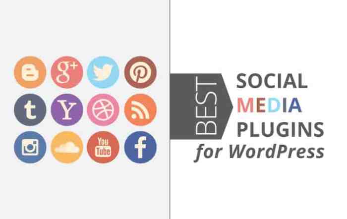 Best social media wordpress plugins
