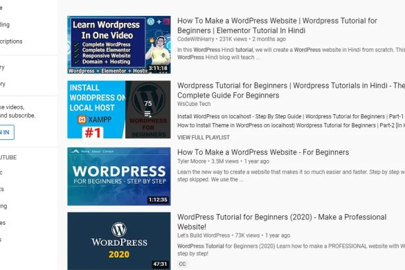 Analysis of indexing data wix vs wordpress