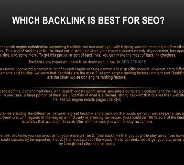 What makes a great seo backlink