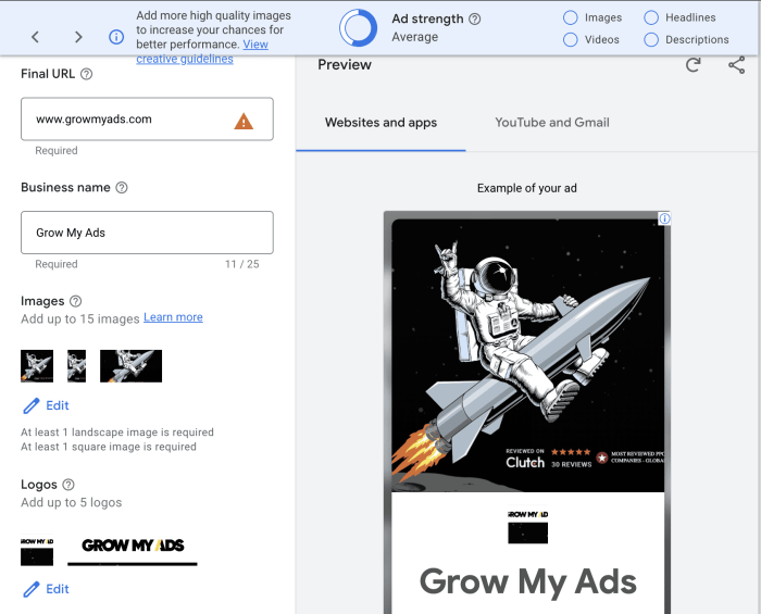 Insider information how to set up a google display campaign