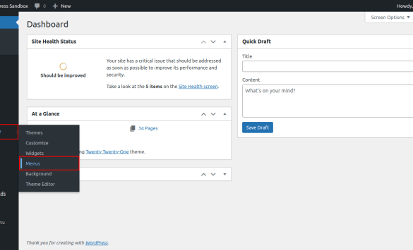 How to highlight a menu item in wordpress