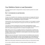 The definitive guide to lead generation form optimization