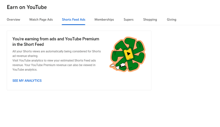 Youtube changes shorts view counts no change to monetization