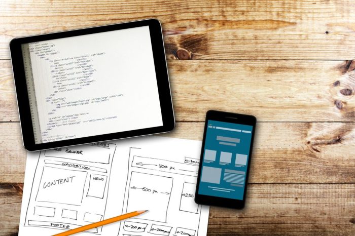 Mobile website development discussion