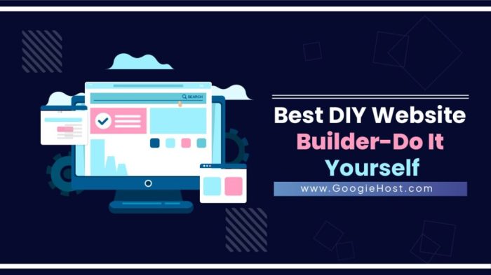 Diy website builder should use visualistan infographic