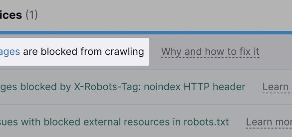 Can google crawl your links