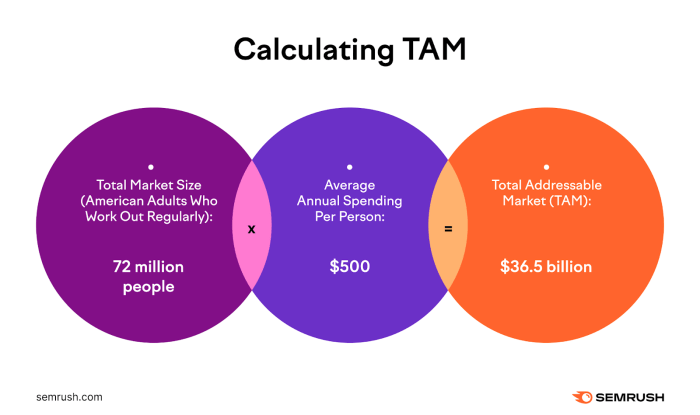 How to calculate tam total addressable market for seo
