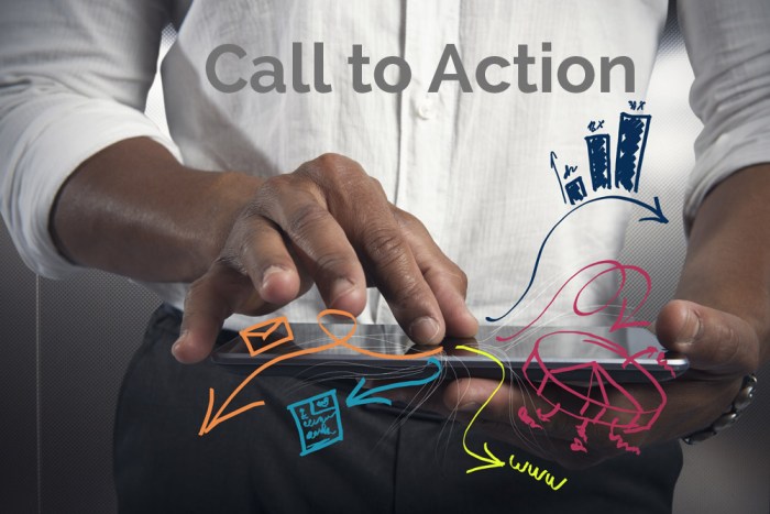 How to create a call to action