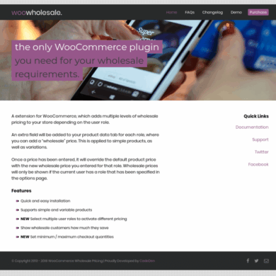 How to add wholesale pricing in woocommerce
