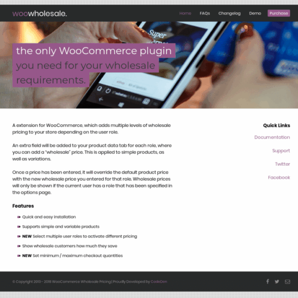How to add wholesale pricing in woocommerce