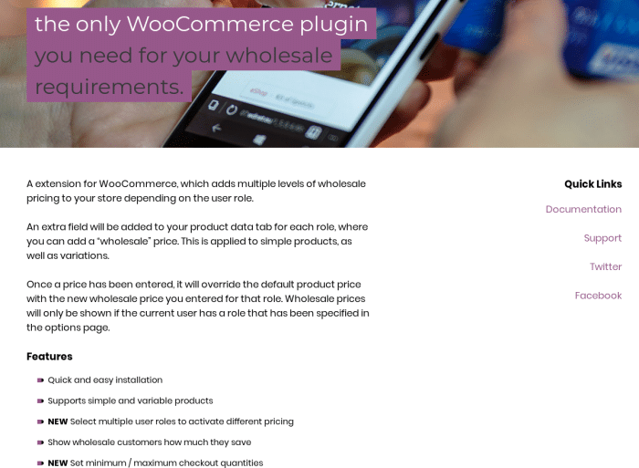 How to add wholesale pricing in woocommerce