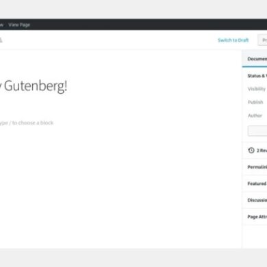 Wordpress 5 0 know all about gutenberg