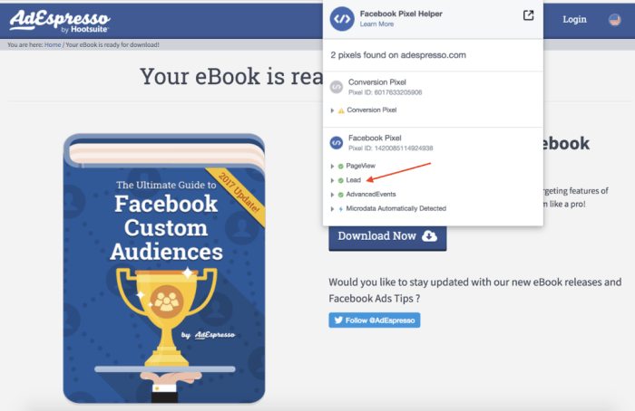 Maximize a facebook sweepstakes campaign