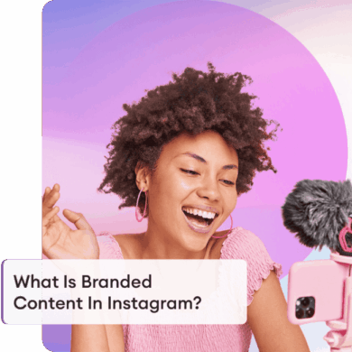 Instagram branded content format
