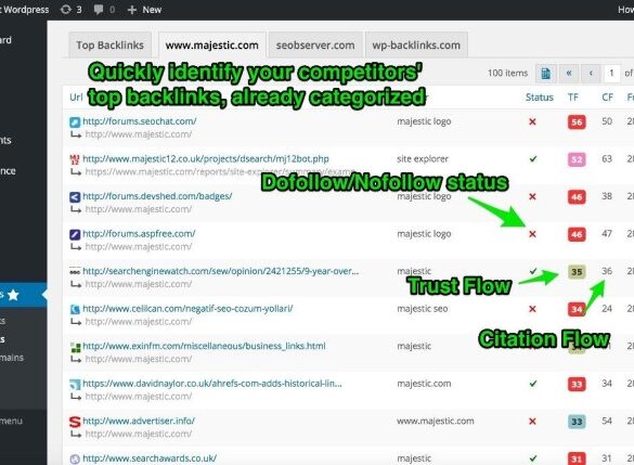 Building the arch blogging a foray into backlinks