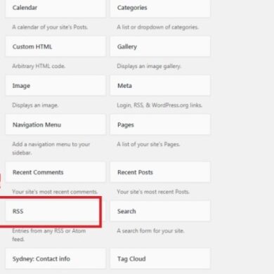 How to display any rss feed on your wordpress blog