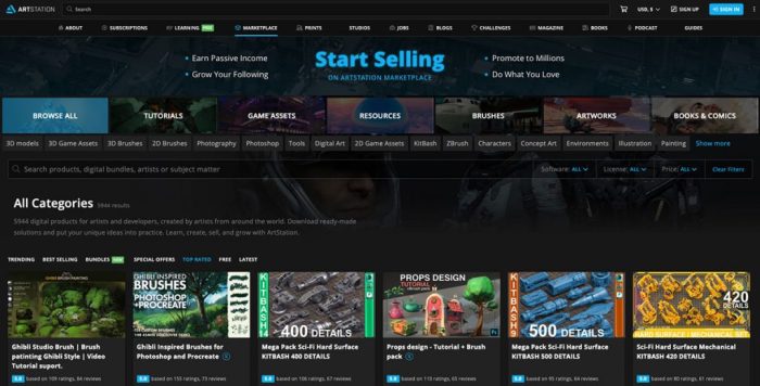 How to sell digital art and graphics online